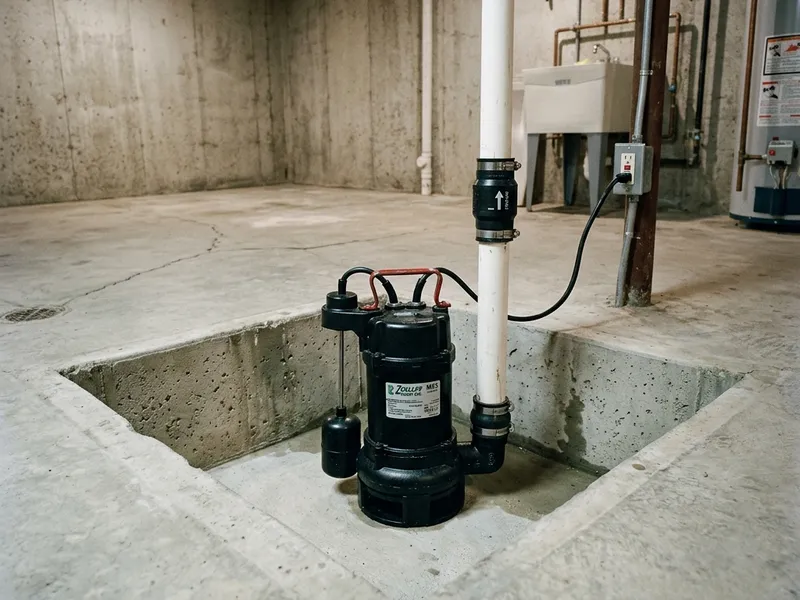 Sump Pump Installation Plumber in Ferryville, WI